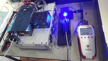 Load image into Gallery viewer, 30W 445nm beam coupled into 200um fiber