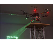 Load image into Gallery viewer, extremely light 2W green laser for flying drone
