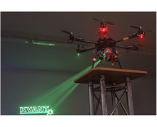 Load image into Gallery viewer, extremely light 2W green laser for flying drone
