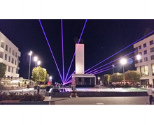Load image into Gallery viewer, outdoor event 96W magenta laser harph