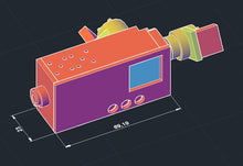 Load image into Gallery viewer, extremely light 2W green laser for flying drone