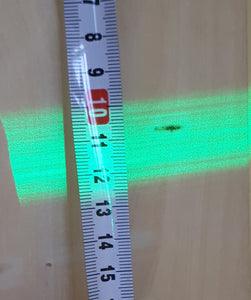 Line laser 100mW wide line width outdoor for safe public operation